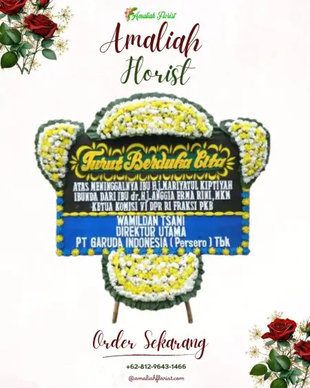 Papan Bunga Duka Venue Pernikahan Serang